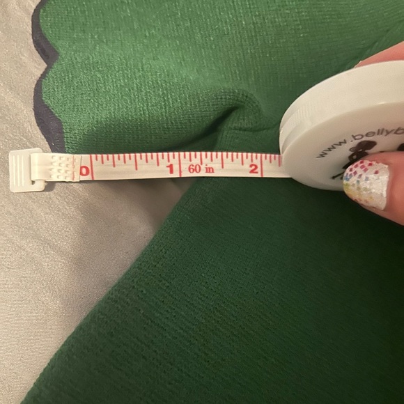 Ann Taylor Petite Scalloped Sweater Dress - Picture 9 of 12